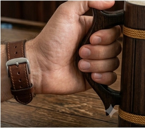The Heritage Barrel Wooden Mug
